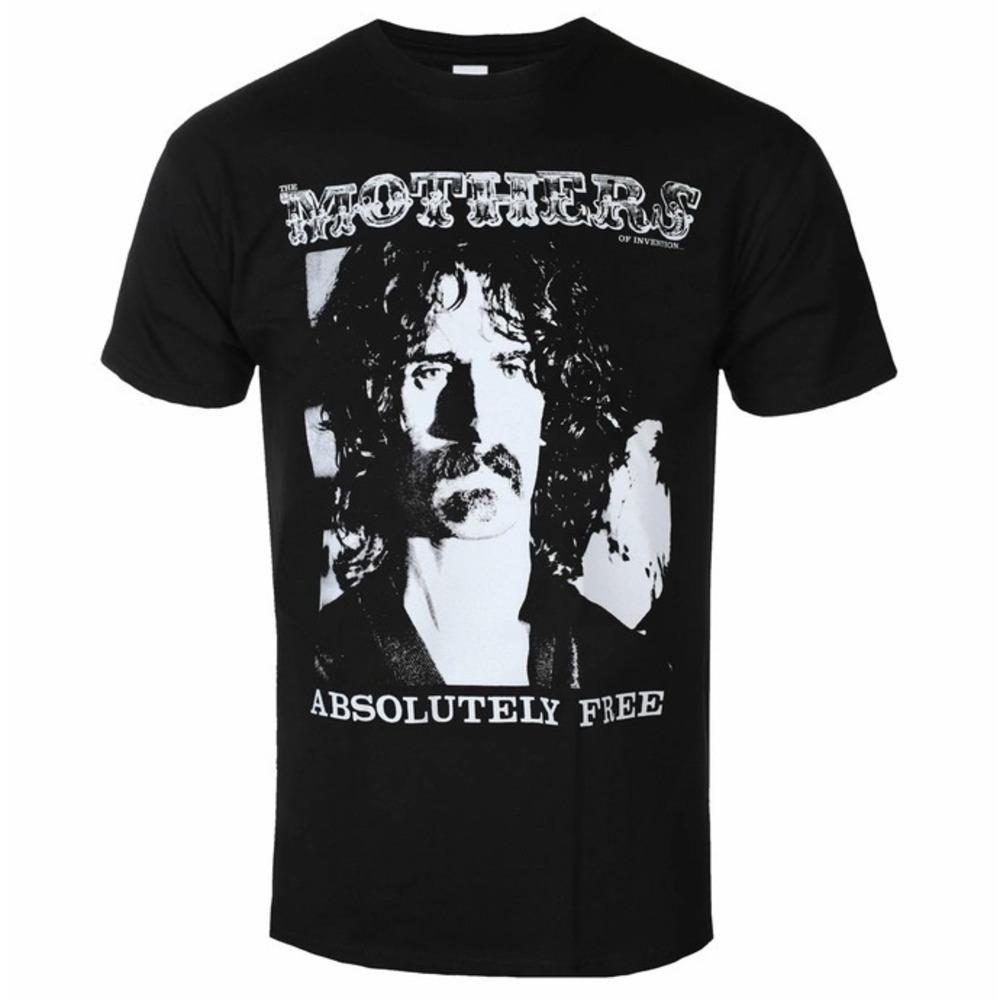 Frank Zappa  Absolutely Free  Black  Unisex Tee Shirt